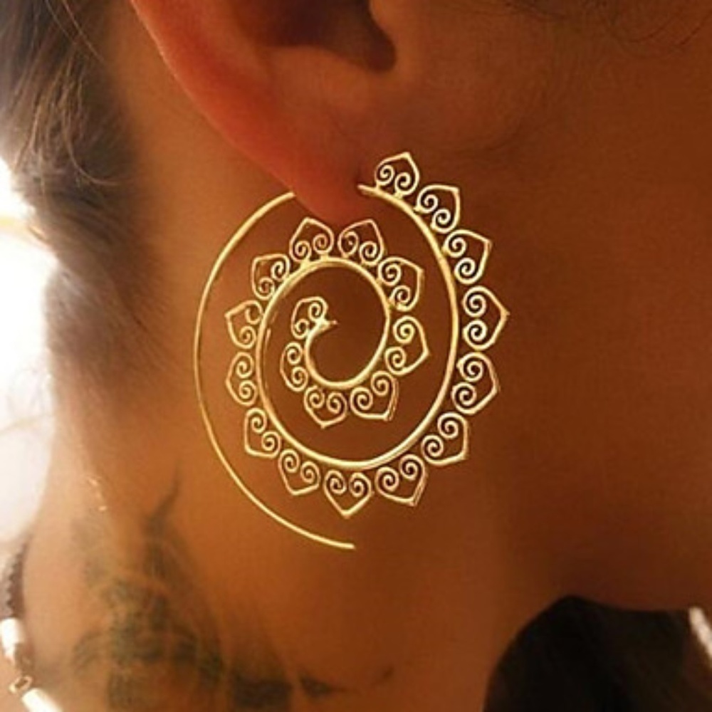 Gold Earings